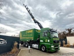 MAN TGX 26.480 Kran 25m, Wechselpritsche , Container