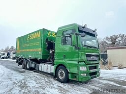 MAN TGX 26.480 Kran 25m, Wechselpritsche , Container