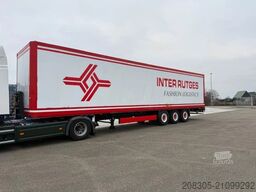 KRONE 3-assige confection box trailer SAF disc brakes