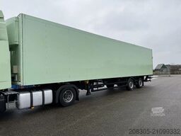 SCHMITZ CARGOBULL 2-Assige gestuurde bloemen/planten oplegger met