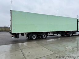 SCHMITZ CARGOBULL 2-Assige gestuurde bloemen/planten oplegger met