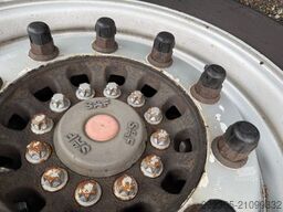 SCHMITZ CARGOBULL 2-Assige gestuurde bloemen/planten oplegger met