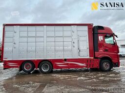 MERCEDES-BENZ Benz Actros 2551/Viehtransporter/Finkl 3 Stock