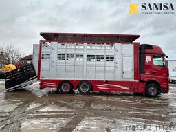 MERCEDES-BENZ Benz Actros 2551/Viehtransporter/Finkl 3 Stock