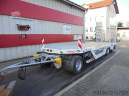 FLIEGL Tiefladeanhänger DTS 300 mit Radmulden