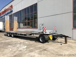 Möslein T 3-6,60 VB  3 Achs Tieflader- Anhänger, Luftgefedert, Verbreiterung