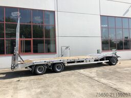 Möslein T 3-6,60 VB  3 Achs Tieflader- Anhänger, Luftgefedert, Verbreiterung