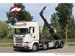 Scania R580 V8 8X4 RETARDER BIG AXLES HOOKLIFT FULL AIR