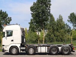 Scania R580 V8 8X4 RETARDER BIG AXLES HOOKLIFT FULL AIR