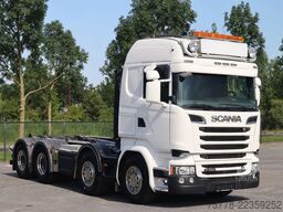 Scania R580 V8 8X4 RETARDER BIG AXLES HOOKLIFT FULL AIR