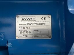 Weber CR 9 Hatz-Diesel Rüttelplatte 736kg / DEMO