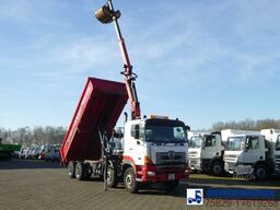 Hino FY1EUKA 8x4 tipper RHD + Palfinger E120L + grapple