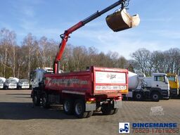 Hino FY1EUKA 8x4 tipper RHD + Palfinger E120L + grapple