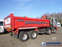 Hino FY1EUKA 8x4 tipper RHD + Palfinger E120L + grapple