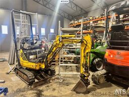 New Holland Kobelco E9SR Mini Excavator with 2 Buckets
