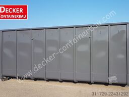 Decker Containerbau Abrollcontainer, ECO ca.34 m³,Flügeltüre