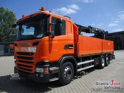 Camion cu platformă Scania G 370 LB6x2*4HNA / PK21001L, Steinzange