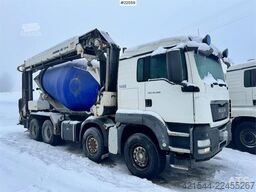 MAN TGS 35.480 8x4 Conveyor Belt Truck – Liebherr Body
