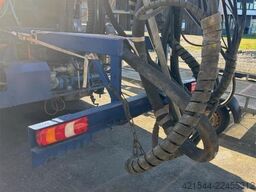 Mercedes-Benz Arocs with a Meyco Roadrunner concrete spray unit