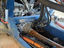 Mercedes-Benz Arocs with a Meyco Roadrunner concrete spray unit