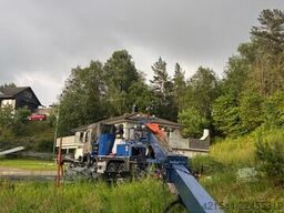 Mercedes-Benz Arocs with a Meyco Roadrunner concrete spray unit