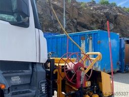 Mercedes-Benz Arocs 8x4 with a AMV 7450H concrete spraying super