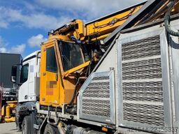 Mercedes-Benz Arocs 8x4 with a AMV 7450H concrete spraying super