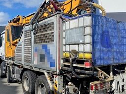 Mercedes-Benz Arocs 8x4 with a AMV 7450H concrete spraying super