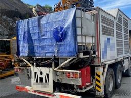 Mercedes-Benz Arocs 8x4 with a AMV 7450H concrete spraying super
