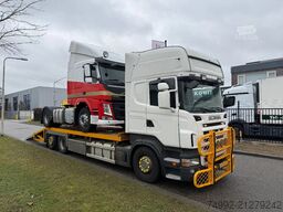 Scania R480 euro 5 machinetransporter