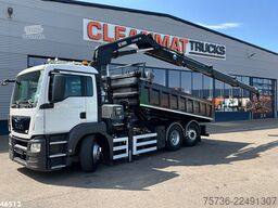 Man TGS 26.360 Euro 6 Hiab 18 Tonmeter laadkraan Ju...