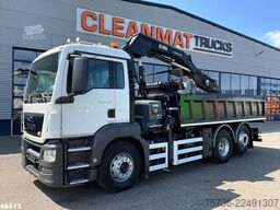 Man TGS 26.360 Euro 6 Hiab 18 Tonmeter laadkraan Ju...