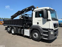 Man TGS 26.360 Euro 6 Hiab 18 Tonmeter laadkraan Ju...