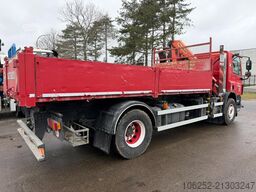 DAF CF 75.310 4x2 TIPPER + CRANE PALFINGER PK 11.00...