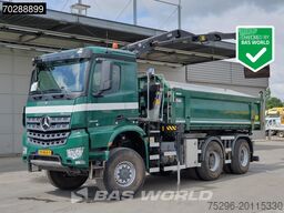 Mercedes Arocs 3342 Arocs 6X6 NL-Truck HMF 1643 Z-Crane ...