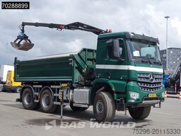 Mercedes Arocs 3342 Arocs 6X6 NL-Truck HMF 1643 Z-Crane ...