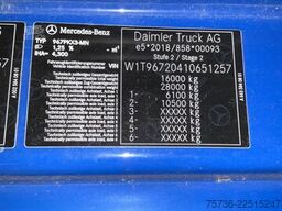 Mercedes-Benz Atego 1524 Atlas 10 Tonmeter laadkraan Just 6.3...