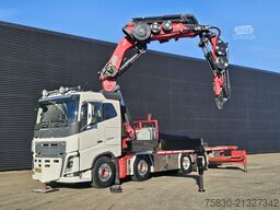 Volvo FH 16 750 8x4 / HMF 95 tm / JIB / WINCH / WORK ...