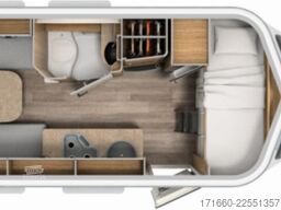 HYMER/ERIBA Eriba Touring 560 Komfort Paket, 1400kg