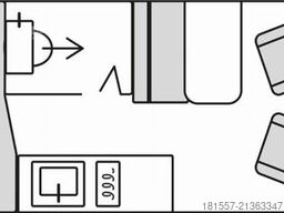 BÜRSTNER Papillon PC 6.0 Schlafdach / 4-Personen Zulassun