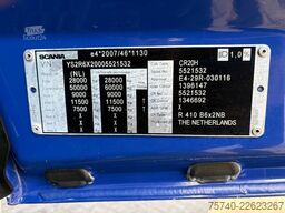 Scania R 410 + HAAKARM SYSTEEM 25ton + 6X2 + LIFT AS +...