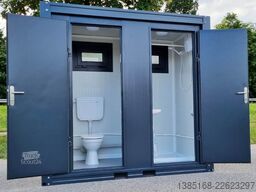 Elipo® Sanitärcontainer WC  & Dusche Container