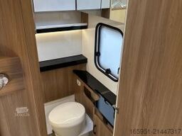 Hobby De Luxe 495 WFB Mover elektr. Stützen Heckbad