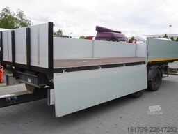 Krone construction trailer / Flatbed 18 pallet