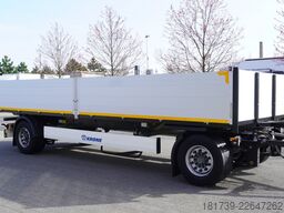 Krone Construction trailer /Flatbed 18 pallets