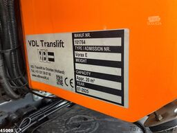 DAF FAG XD 340 Euro 6 VDL VORAX 20m³ Welvaarts weeg...