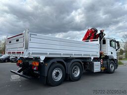MAN TGS 26 440 6x2-4 BL Krankipper Fassi F195 LAGER!
