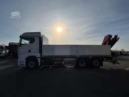 MAN TGX 26.470 BL 6x2-4 Pritsche mit FassiF235 Kran