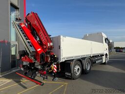 MAN TGX 26.470 BL 6x2-4 Pritsche mit FassiF235 Kran