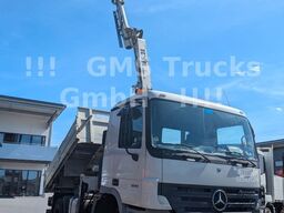 MERCEDES-BENZ Actros 1841 / 4X4 / Kipper+ 16m Kran / WENIG KM